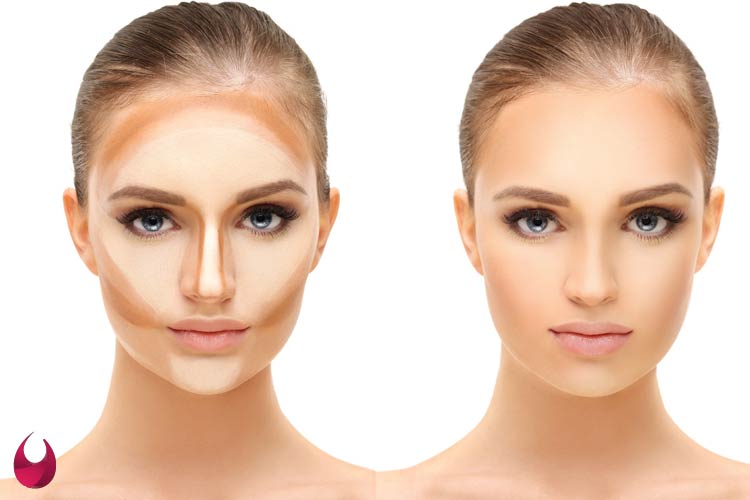 انواع روش‌های زاویه سازی صورت و کانتورینگ